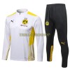 BVB Borussia Dortmund Sweatshirts Anzüge Suit Quarter-zip 2022-23 Weiße Für Herren